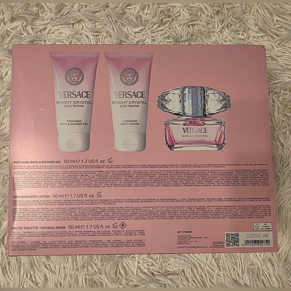 🩷 Versace Bright Crystal Set 🩷 - Picture 6 of 7